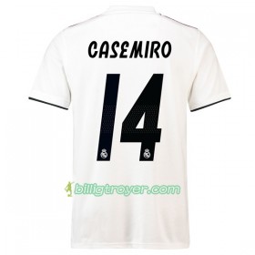 Billige Fotballdrakter Real Madrid Casemiro 14 Hjemmedraktsett 2018/19 Kortermet